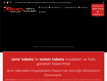 Tablet Screenshot of izmirtabelafirmasi.com